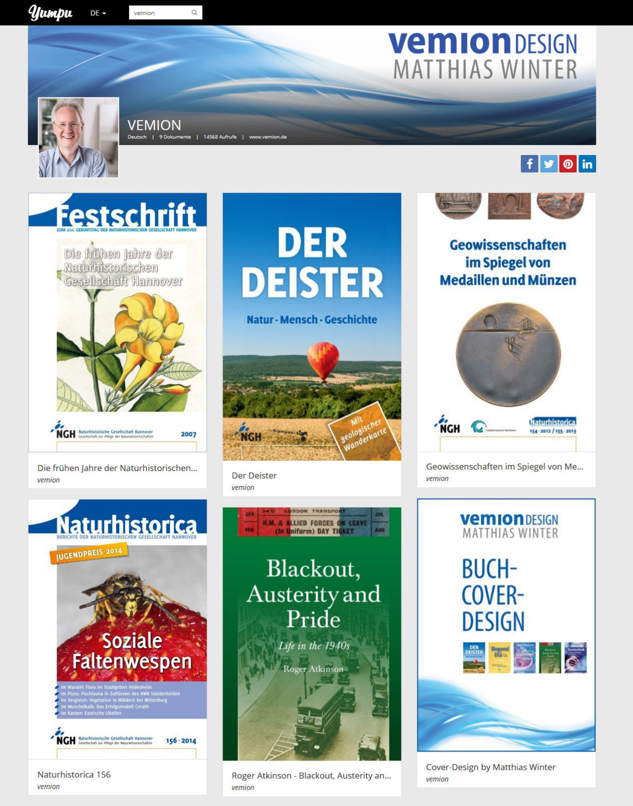 Showcase Buchgestaltung bei Yumpu ansehen